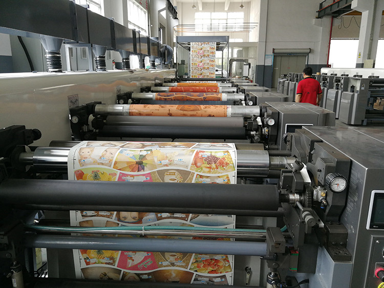 ODM 4 Color Paper Bag Printing Machine Dia 1524mm Reel To Reel Printing Machine